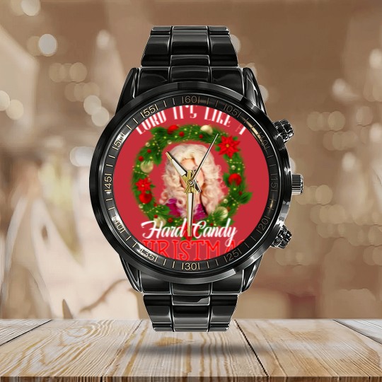 Discover Lord it's Like a Hard Candy Christmas Dolly Parton Holiday Calendar Steel Band Watch