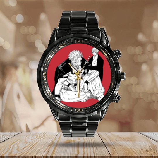 Discover sukuna true form Calendar Steel Band Watch