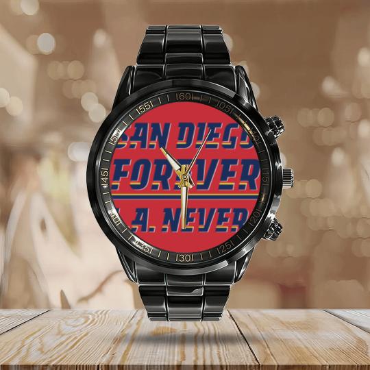 Discover San Diego Forever, L.A. Never! Calendar Steel Band Watch