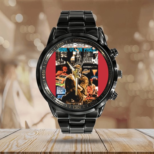 Discover Frank Ocean Phases Collage Calendar Steel Band Watch