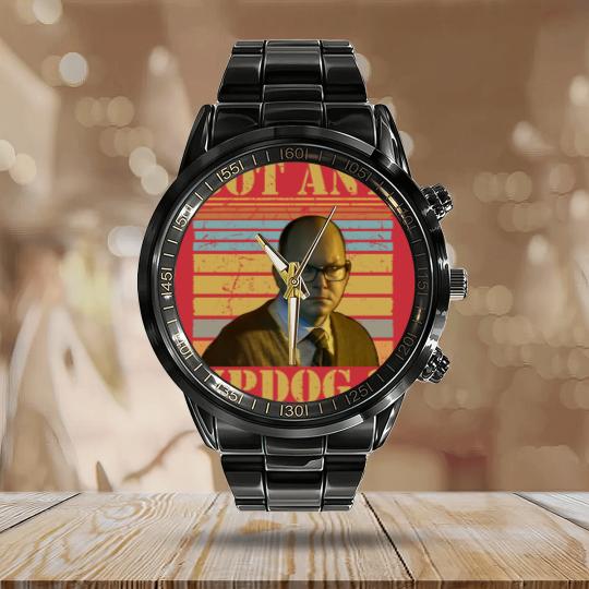 Discover Colin Robinson Vintage Calendar Steel Band Watch, Movies Quote Unisex