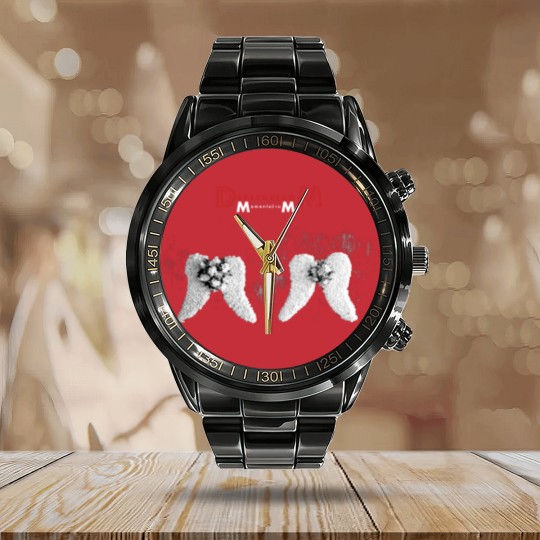 Discover Depeche Mode Memento Mori 2023 Calendar Steel Band Watch Black Cotton Unisex For Fans