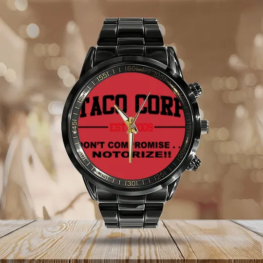 Discover TACO CORP 2009 Calendar Steel Band Watch - Taco the league tv show