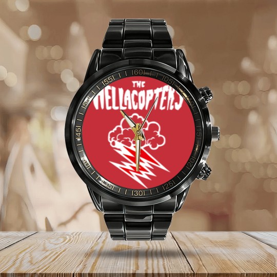 Discover The Hellacopters Calendar Steel Band Watch
