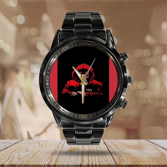 Discover electric callboy     (3) Calendar Steel Band Watch
