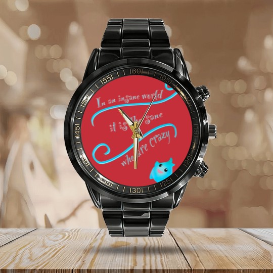 Discover Lumalee  Calendar Steel Band Watch