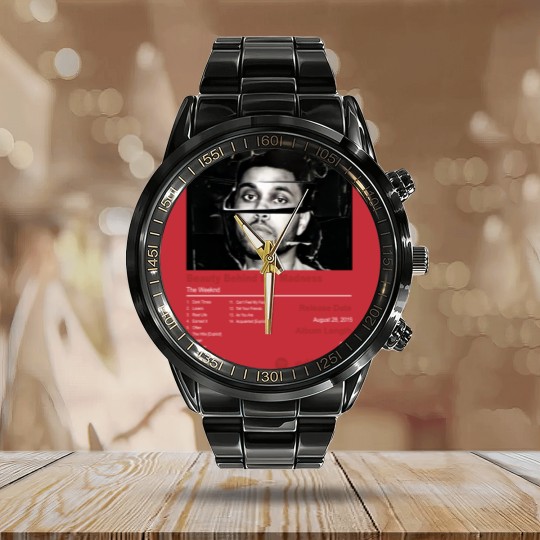 Discover Weeknds Beauty Behind the Madness Album Calendar Steel Band Watch, Weeknds Retro Vintage