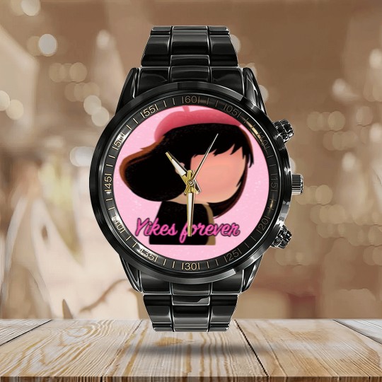 Discover Yikes Forever Little Misfortune Calendar Steel Band Watch