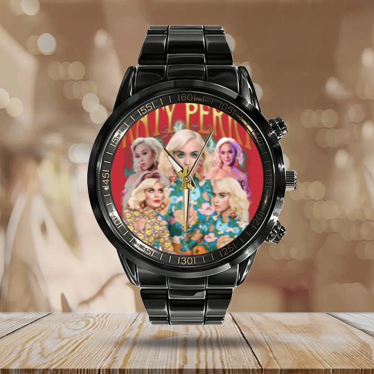 Discover Katy Perry Music Calendar Steel Band Watch, Katy Perry Vintage Retro 90s Style, Katy Perry 2023 Gift For Fan