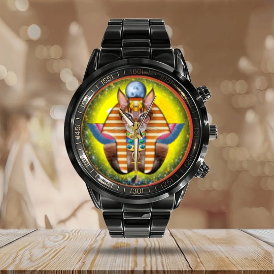 Discover Bastet Calendar Steel Band Watch