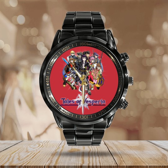 Discover Tales of Vesperia Heroes - Tales Of Vesperia - Calendar Steel Band Watch