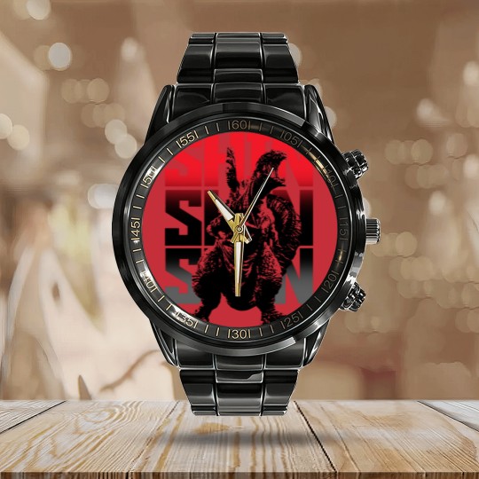 Discover SHIN 3X - Robzilla - Calendar Steel Band Watch