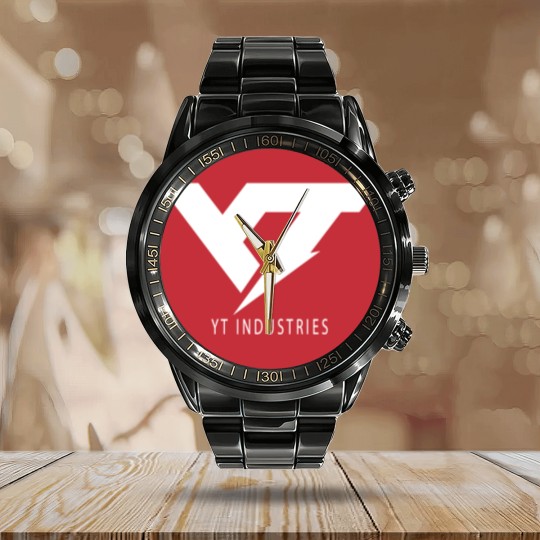 Discover YT Industries Calendar Steel Band Watch