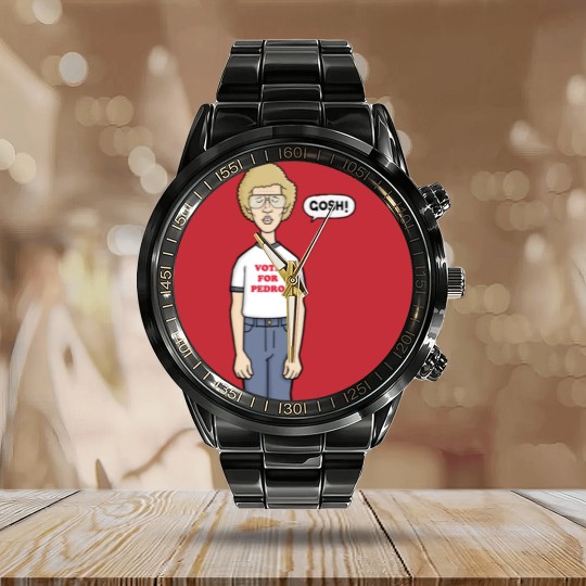 Discover Napoleon Dynamite - Napoleon Dynamite - Calendar Steel Band Watch