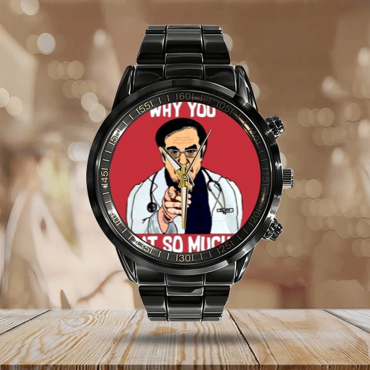 Discover Dr nowzaradan funnyDr nowzaradan funny Calendar Steel Band Watch
