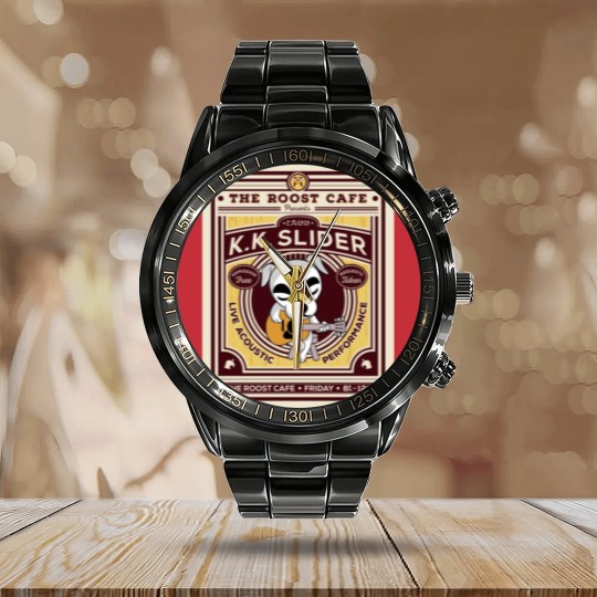 Discover K.K Slider Calendar Steel Band Watch