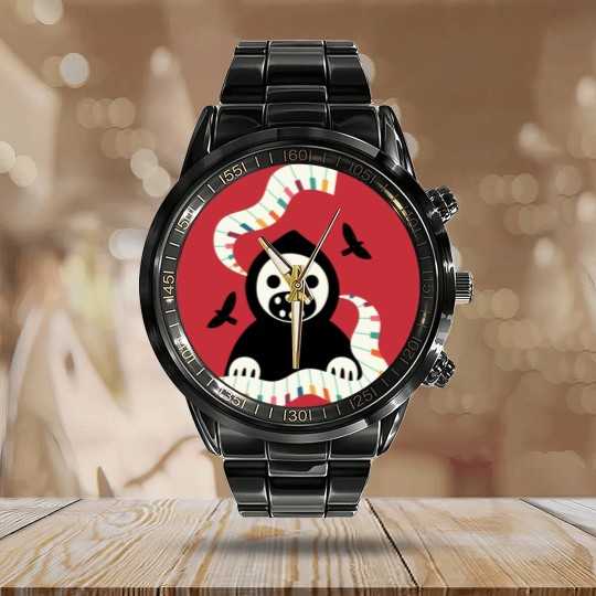 Discover Destiny Movement Calendar Steel Band Watch