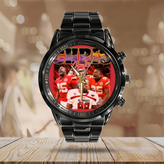 Discover Chris Jones Vintage Unisex Calendar Steel Band Watch