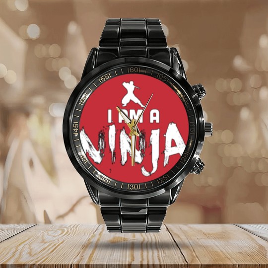 Discover I Am A Ninja - Ninja - Total Basics Calendar Steel Band Watch