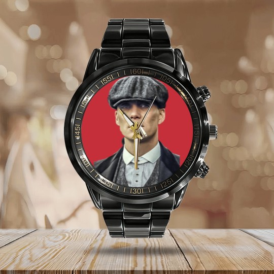 Discover thomas shelby Calendar Steel Band Watch