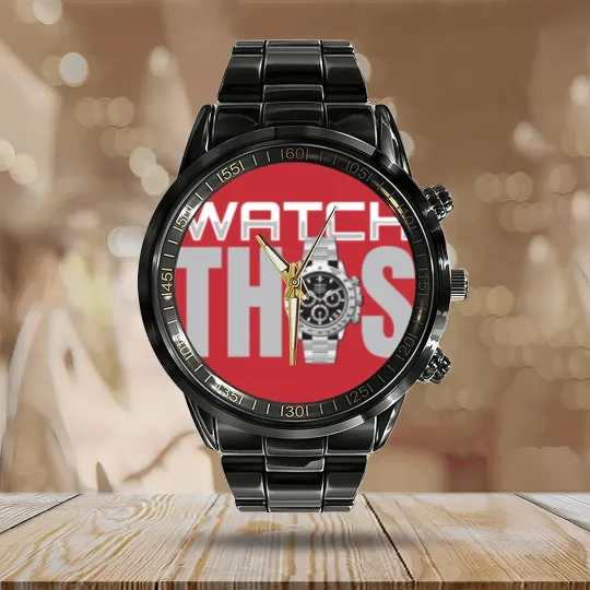 Discover Watch This Wrist Watch Watches Watch Calendar Steel Band Watch