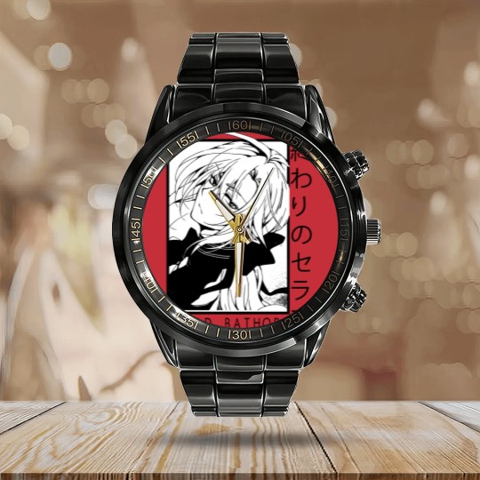 Discover Ferid Bathory - Seraph Of The End - Calendar Steel Band Watch