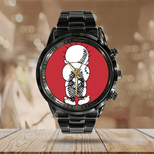 Discover Handala Calendar Steel Band Watch