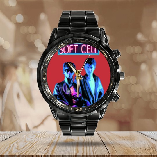 Discover Soft Cell Calendar Steel Band Watch