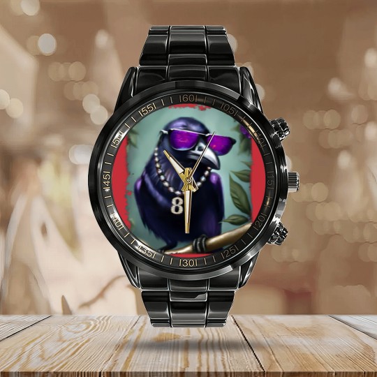 Discover Lamar Jackson Vintage Calendar Steel Band Watch, Lamar Jackson Ravens Football Calendar Steel Band Watch - Lamar Jackson Calendar Steel Band Watch