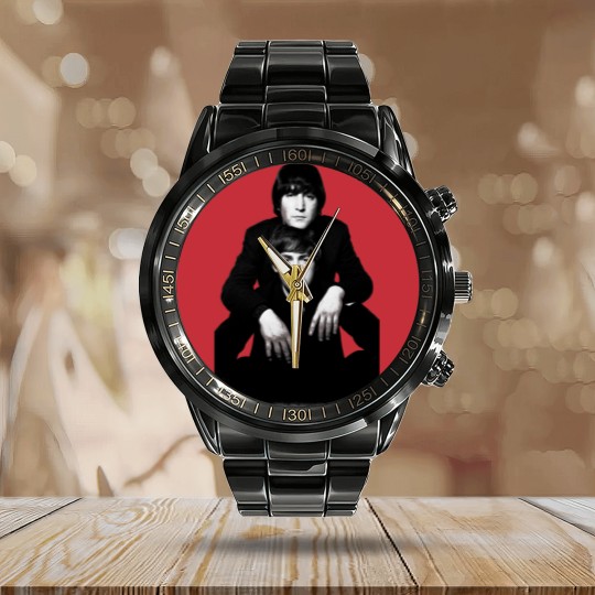 Discover Lennon McCartney - The Art of Anne Mitchell Calendar Steel Band Watch