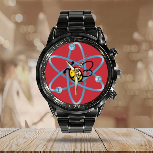Discover Bee Positive Calendar Steel Band Watch
