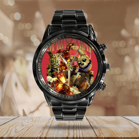 Discover Springtrap Five Nights At Freddy's Calendar Steel Band Watch