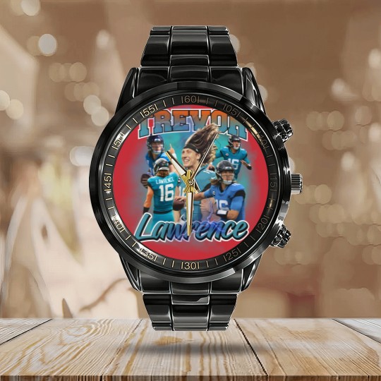 Discover Trevor Lawrence Vintage Retro Style Bootleg Calendar Steel Band Watch