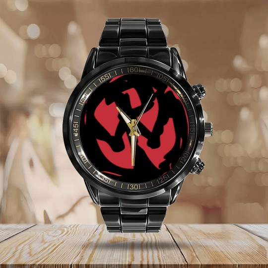 Discover Penny wise punk rock band Calendar Steel Band Watch