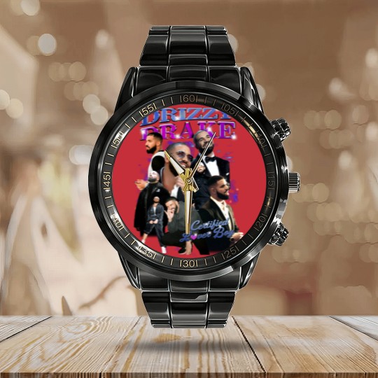 Discover Vintage Drake Calendar Steel Band Watch, Drizzy Drake Calendar Steel Band Watch, Drake Concert Calendar Steel Band Watch