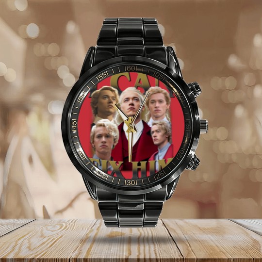 Discover Limited Coriolanus Snow Calendar Steel Band Watch Character Movie Series Tom Blyth Calendar Steel Band Watch