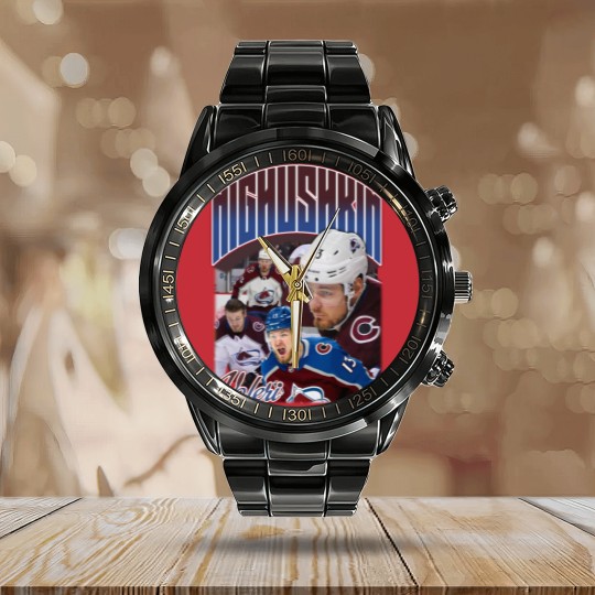 Discover Valeri Nichushkin Calendar Steel Band Watch Ice Hockey Canadian Professional Ice Hockey