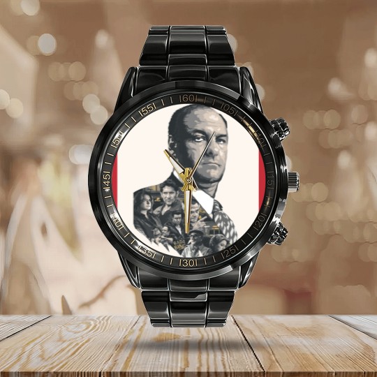 Discover Sopranos Calendar Steel Band Watch
