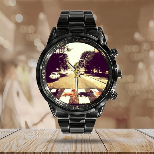 Discover Doxie Dachshund Abbey Road Calendar Steel Band Watch Calendar Steel Band Watch