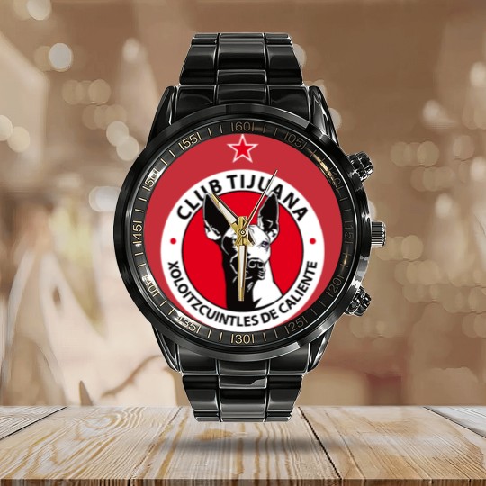 Discover club tijuana Calendar Steel Band Watch