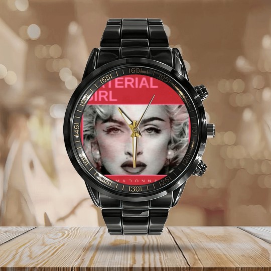Discover material girl - vintage minimalism Calendar Steel Band Watch