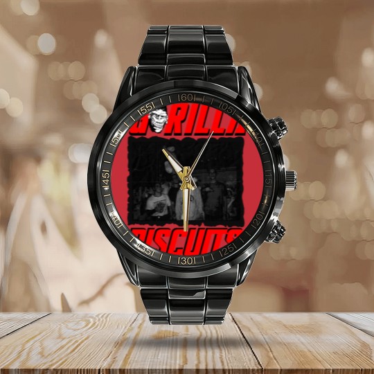 Discover band gorilla biscuits Calendar Steel Band Watch