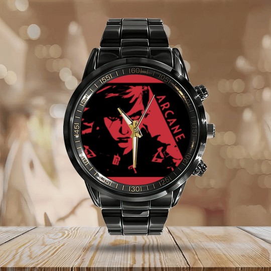 Discover Arcane Calendar Steel Band Watch, League of Legends Calendar Steel Band Watch