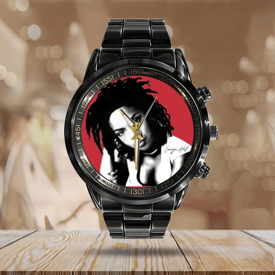 Discover Lauryn Hill /// Vintage - Lauryn Hill - Calendar Steel Band Watch