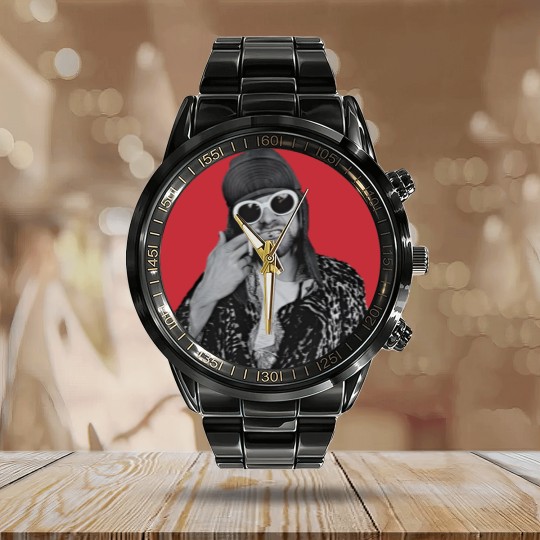 Discover Kurt Cobain Calendar Steel Band Watch,  Art Calendar Steel Band Watch, Kurt Cobain