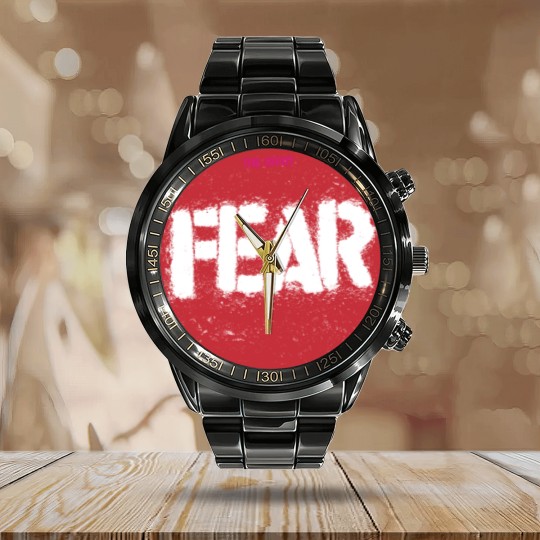 Discover Fear Unisex Calendar Steel Band Watch: The Calendar Steel Band Watch