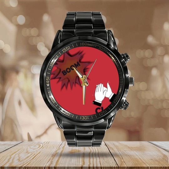 Discover Charli XCX Inspired designs Boom Clap Calendar Steel Band Watch