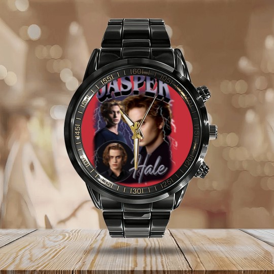 Discover Jasper Hale Calendar Steel Band Watch, Jasper Hale Calendar Steel Band Watch, Vintage Jasper Hale Twilight saga Calendar Steel Band Watch