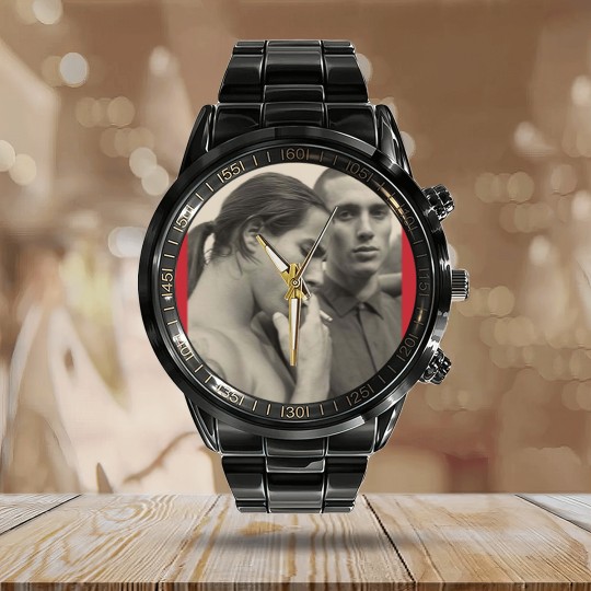 Discover Anthony Kiedis and John Frusciante Calendar Steel Band Watch