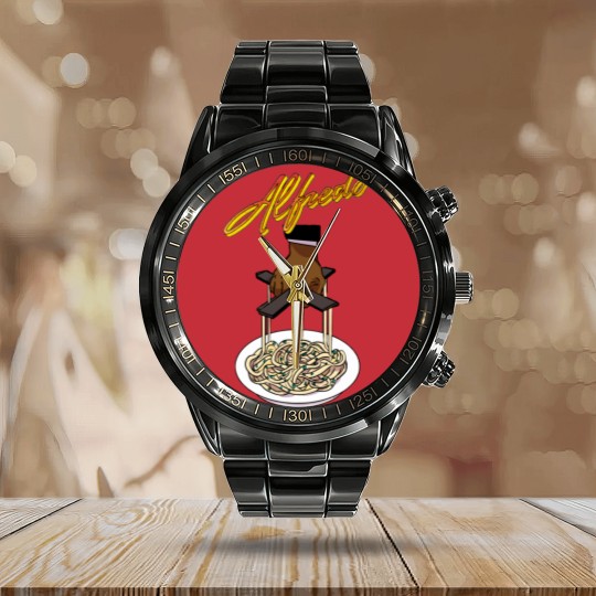Discover Freddie Gibbs Alfredo - The Alchemist Calendar Steel Band Watch